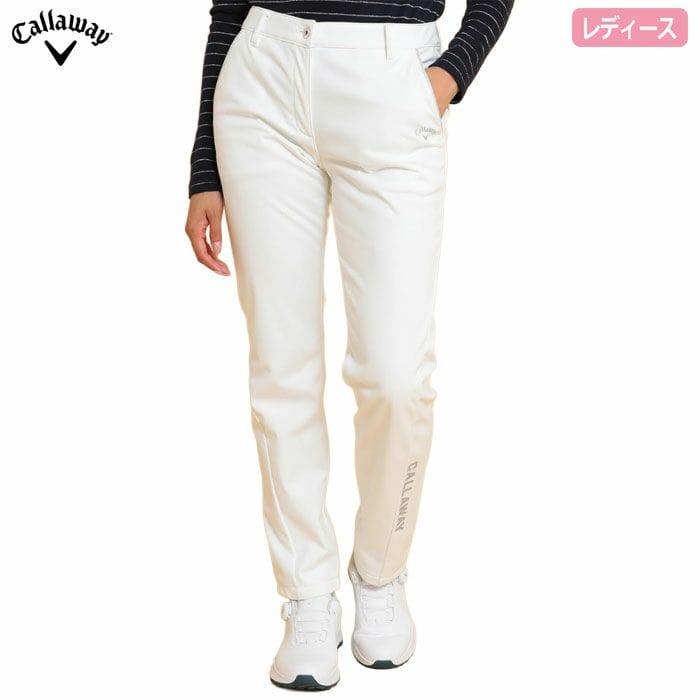 キャロウェイ 8WAYストレッチ 防風ボンディングパンツ C24226204 レディース Callaway ゴルフウェア 2024秋冬モデル 日本正規品