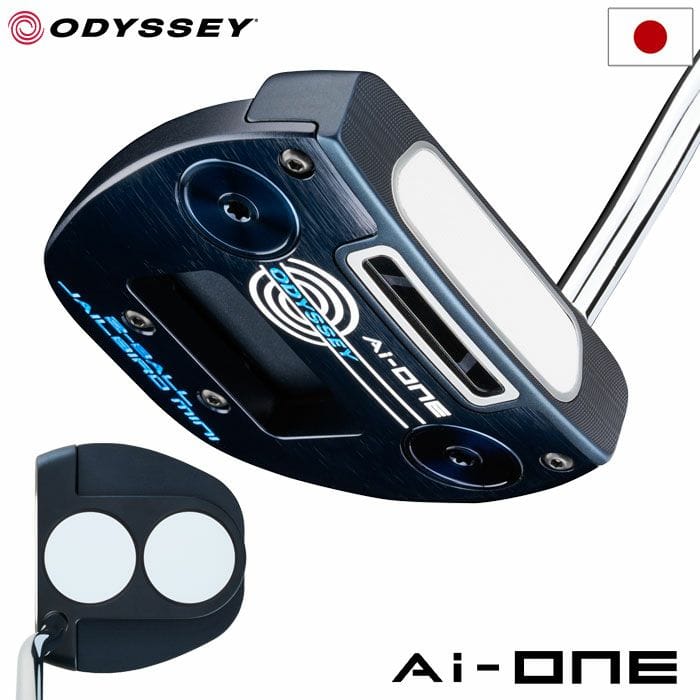 オデッセイ ゴルフ Ai-ONE 2-BALL JAILBIRD MINIパター メンズ 右用 STROKE LAB 90 STEEL 2024年モデル ODYSSEY 日本正規品 34inc 34インチ golf