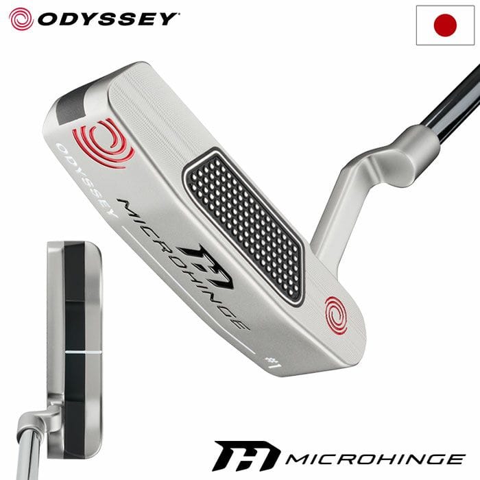 オデッセイ ゴルフ MICROHINGE #1 マイクロヒンジ パター メンズ 右用 スチールシャフト 33インチ 34インチ 2024年モデル ODYSSEY 日本正規品 日本モデル ゴルフクラブ golf