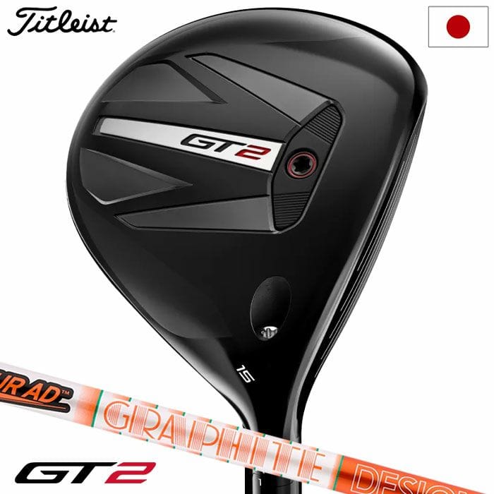 タイトリスト ゴルフ Titleist GT2 フェアウェイメタル メンズ 右用 TOUR AD DI 6 ヘッドカバー付属 2024年モデル 日本正規品【メーカー保証】 ゴルフクラブ golf