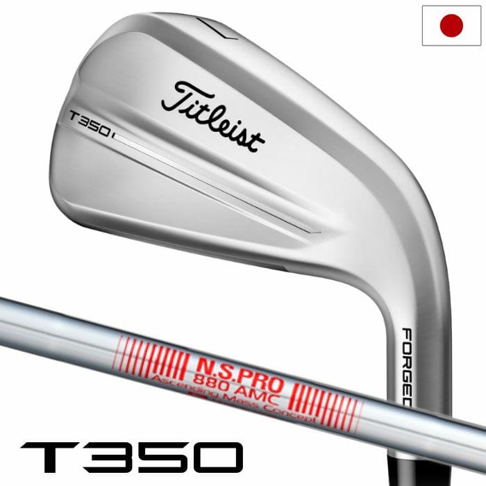 タイトリスト T350 アイアン 6本セット(#6-P+W)メンズ 右用 NS 750GH NEO スチールシャフト 日本正規品 2025年モデル Titleist ゴルフクラブ