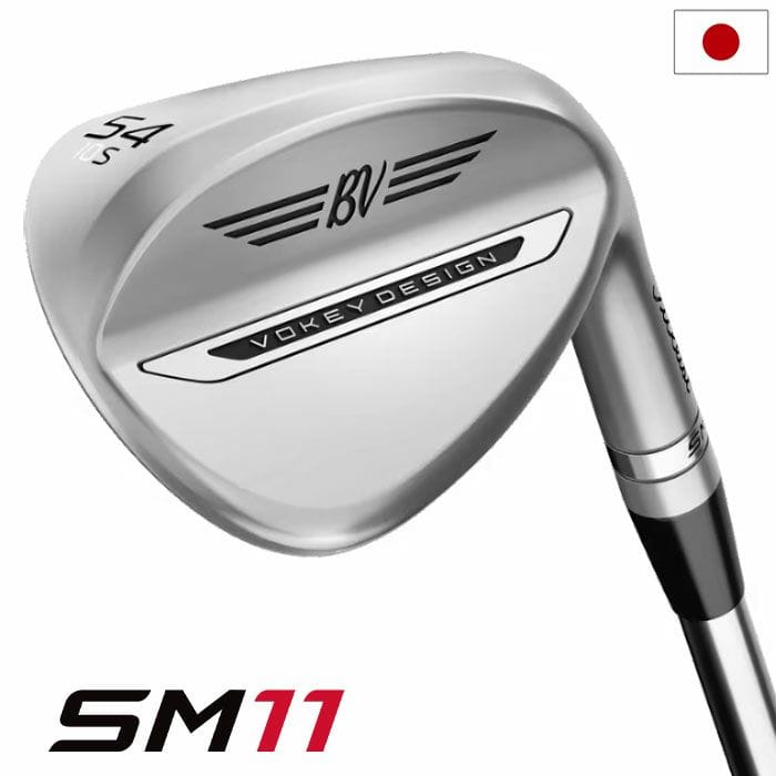 タイトリスト Vokey SM11 ウェッジ メンズ 右用 ツアークロム仕上げ Dinamic Gold,BV105 スチールシャフト 日本正規品 2026年モデル ゴルフクラブ 右利き