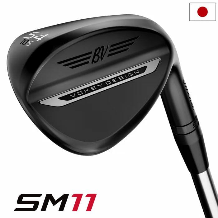 タイトリスト Vokey SM11 ウェッジ メンズ 右用 ジェットブラック仕上げ Dinamic Gold,BV105 スチールシャフト 日本正規品 2026年モデル ゴルフクラブ 右利き