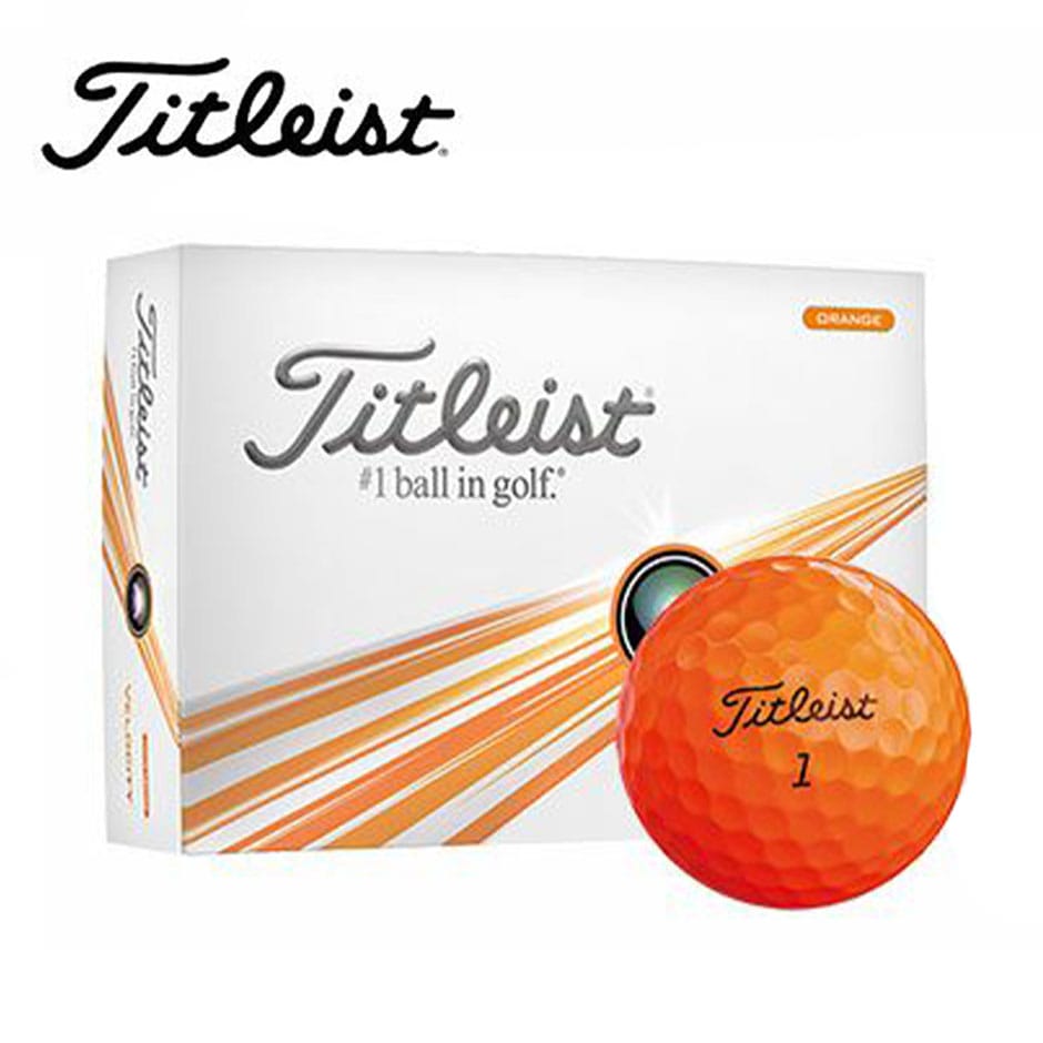 タイトリスト VELOCITY ゴルフボール ベロシティ 1ダース(12球入り) TITLEIST 2024年モデル 日本正規品 ゴルフ golf
