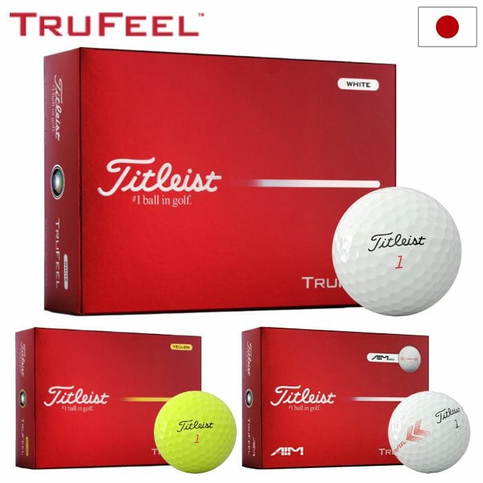 タイトリスト 2026 TRUFEEL トゥルーフィール ボール 1ダース(12球入り) ゴルフボール 2026年モデル TITLEIST 日本正規品