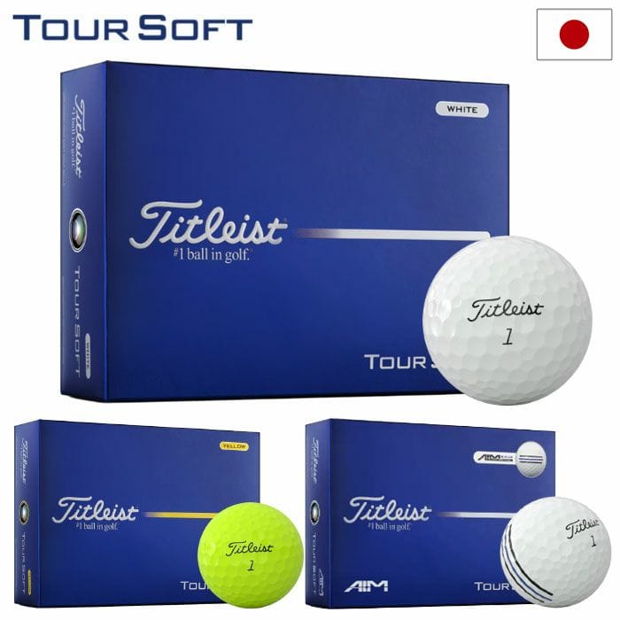 タイトリスト 2026 Tour Soft ツアーソフト ボール 1ダース(12球入り) ゴルフボール 2026年モデル TITLEIST 日本正規品