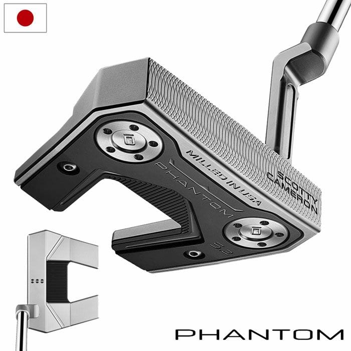 スコッティキャメロン ゴルフ 2025 PHANTOM 5.2 パター メンズ 右用 ファントム 2025年モデル Scotty Cameron 日本正規品 golf