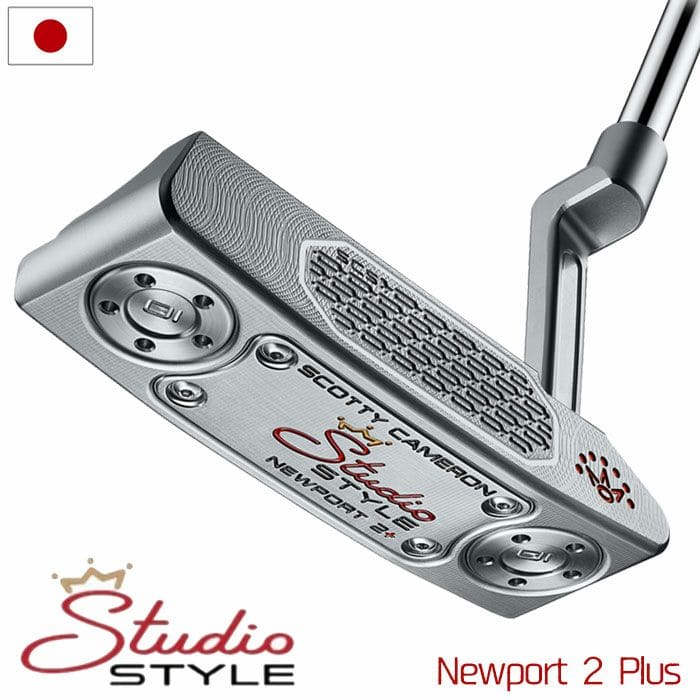 スコッティキャメロン ゴルフ 2025 Studio Style Newport 2 Plus パター メンズ 右用 スタジオスタイル 2025年モデル Scotty Cameron 日本正規品【2025年3月14日発売】 golf