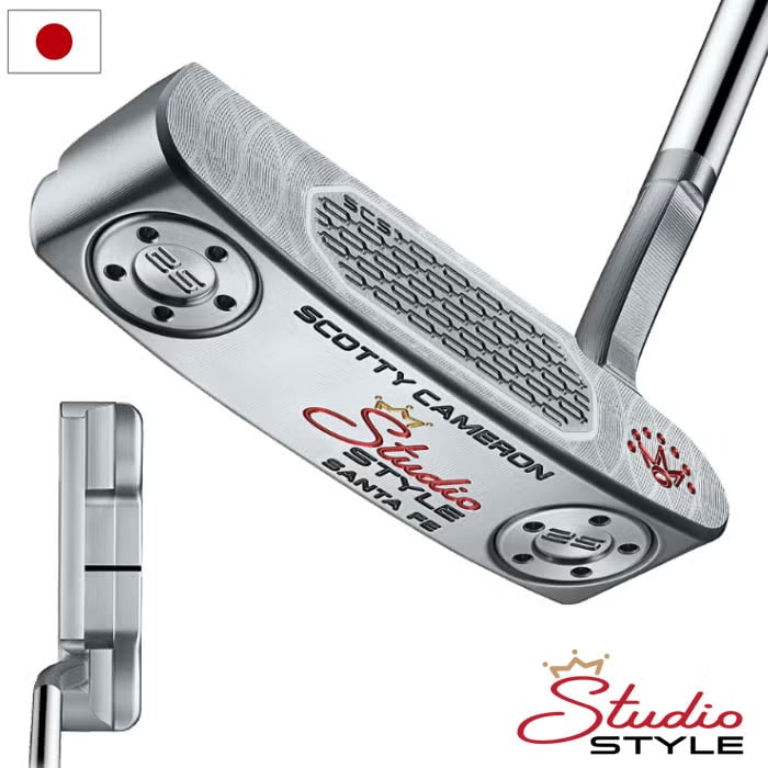 2026NEW スコッティキャメロン 2026 Studio Style Santa Fe スタジオスタイル パター メンズ 右用 2026年モデル Scotty Cameron 日本正規品