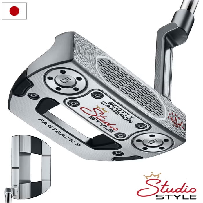 2026NEW スコッティキャメロン 2026 Studio Style Fastback 2 スタジオスタイル パター メンズ 右用 2026年モデル Scotty Cameron 日本正規品