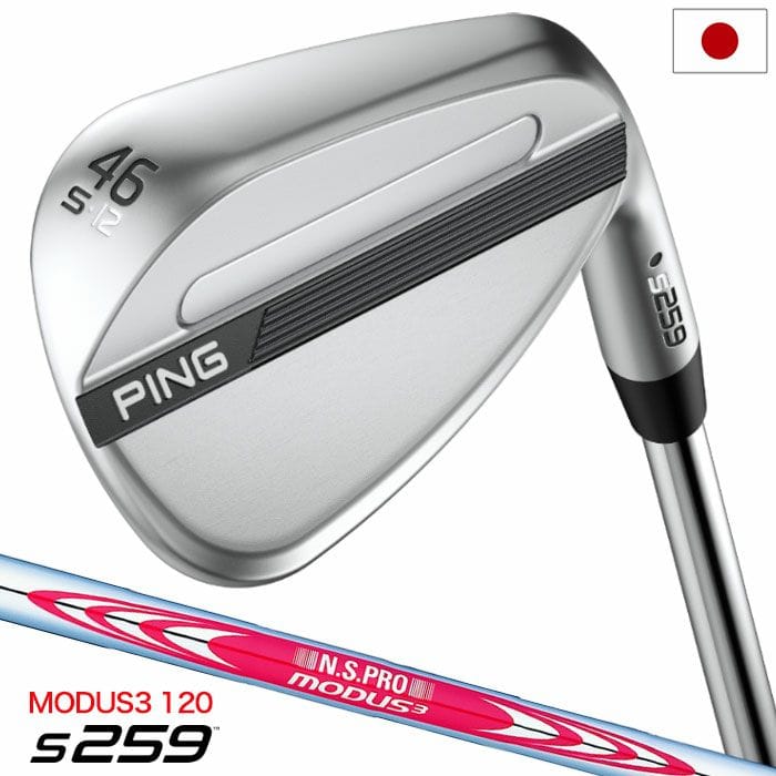 【2/5(木)発売|先行予約】PING ピン s259 ウェッジ メンズ 右用 N.S.PRO MODUS3 TOUR 115 スチールシャフト 2026年モデル 日本正規品 右利き 右打ち ゴルフクラブ