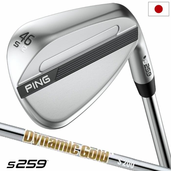 【2/5(木)発売|先行予約】PING ピン s259 ウェッジ メンズ 右用 Dynamic Gold HT スチールシャフト 2026年モデル 日本正規品 右利き 右打ち ゴルフクラブ