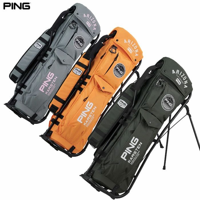 PING ピン キャディバッグ CB-N2503 パイプフレームスタンド 9.0型 4分割 スタンドバッグ ゴルフ 2025年モデル 日本正規品