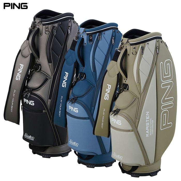 PING ピン CB-U2604 バイカラー 9.5型 キャディバッグ スタンドバッグ ゴルフ 2026年モデル 日本正規品