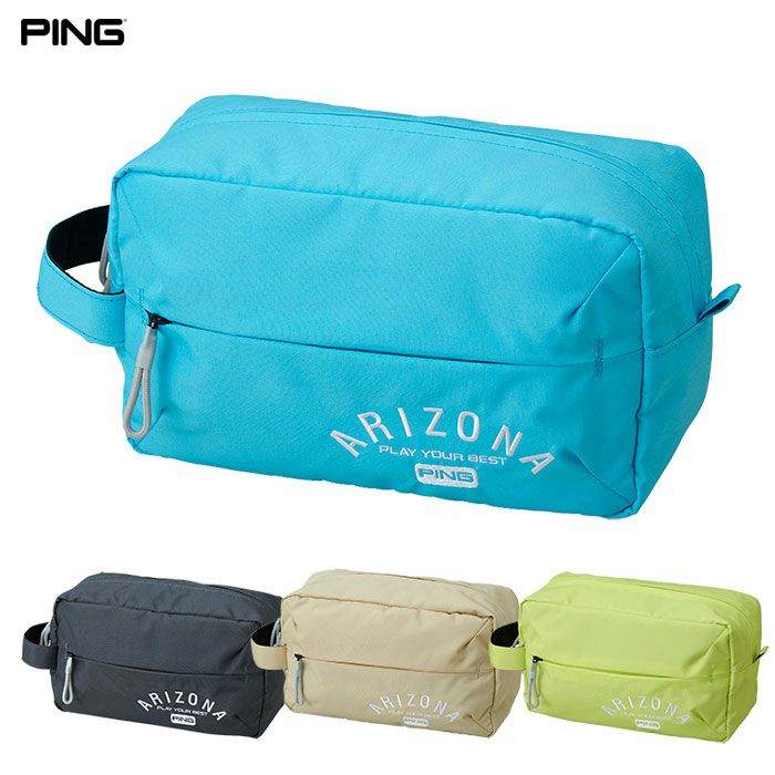 ピン ゴルフ PING GB-U2504 アリゾナカジュアルポーチ ラウンドポーチ ラウンドバッグ 2025年モデル 日本正規品