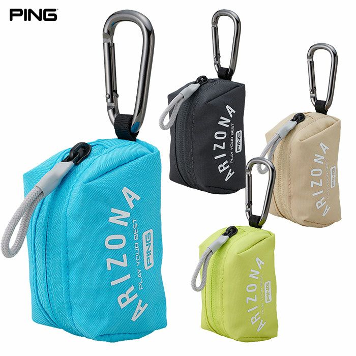 ピン ゴルフ PING GB-U2506 アリゾナカジュアル ボールケース ボール2個収納可 2025年モデル 日本正規品