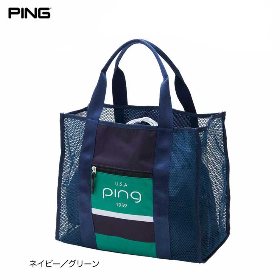 ピン ゴルフ PING GB-L2513 メッシュトート ラウンドバッグ ラウンドトート 2025年モデル 日本正規品