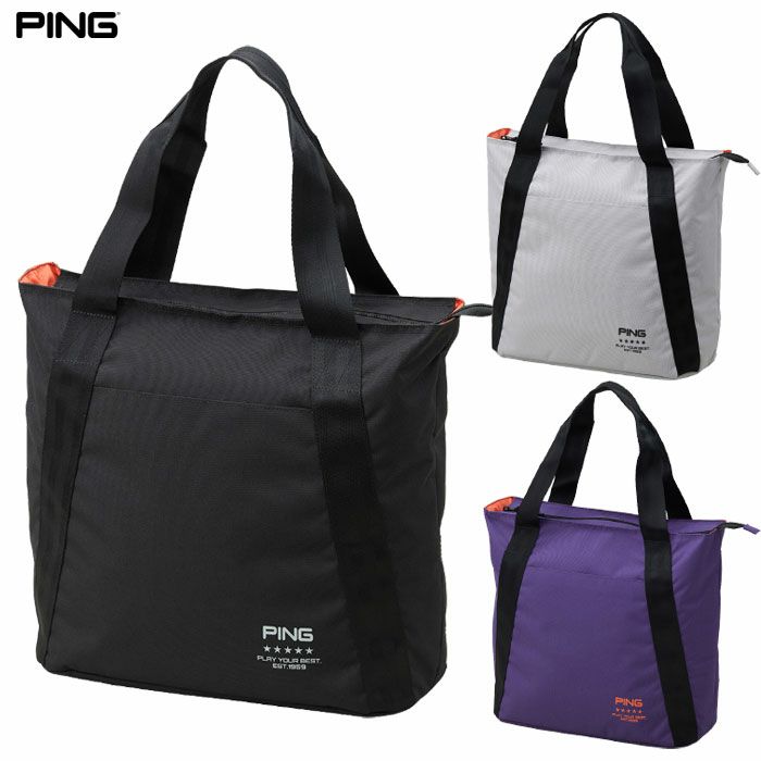PING ピン GB-F2509 パフォーマンスライントート ゴルフ トートバッグ 2025年モデル 日本正規品
