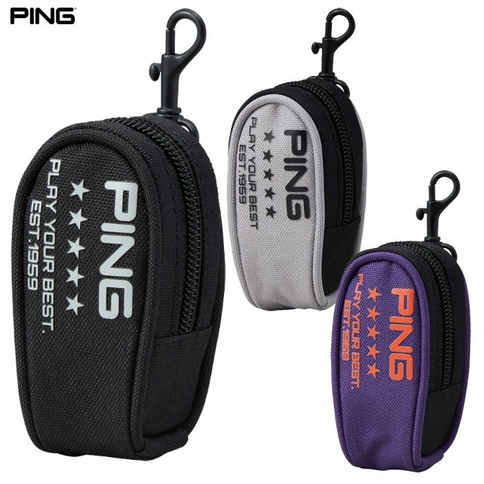 PING ピン GB-F2511 パフォーマンスラインボールケース ゴルフ ボールバッグ 2025年モデル 日本正規品