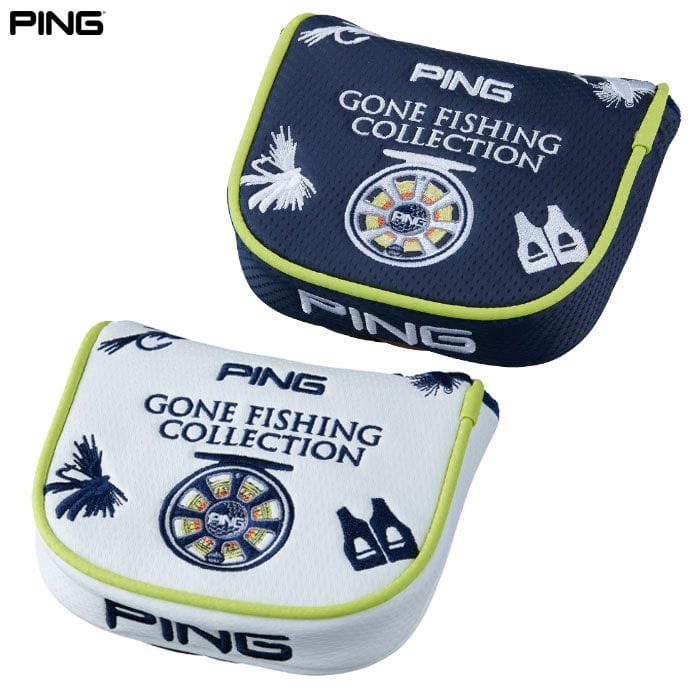PING ピン HC-N2507 ゴーンフィッシングパターカバー マレット用 ゴルフ 2025年モデル 日本正規品
