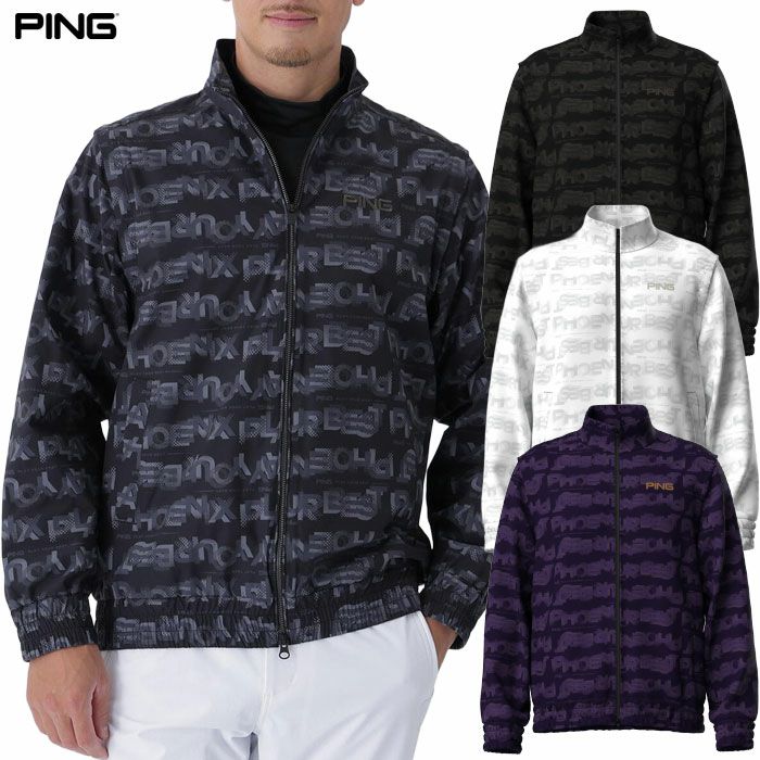 ピン PING 2WAYドットグラデーションスタンドブルゾン 621-5220801 メンズ ゴルフウェア 2025秋冬モデル 日本正規品