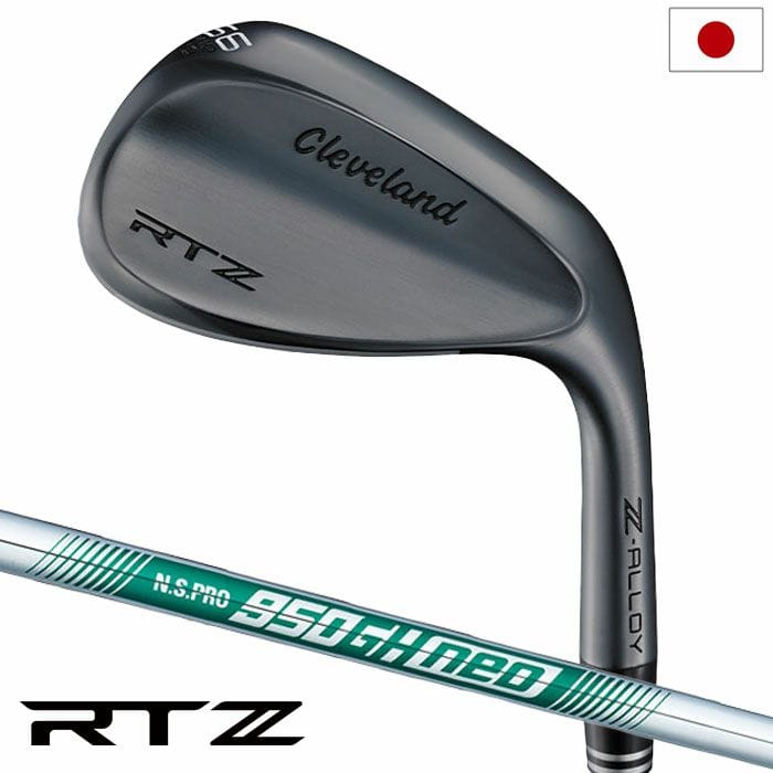 クリーブランド ゴルフ Cleveland Golf RTZ ブラックサテン ウエッジ メンズ 右用 N.S.PRO 950GH neo ゴルフ クラブ 日本正規品 2025年モデル golf