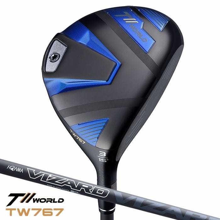 本間ゴルフ T//WORLD TW767 フェアウェイウッド メンズ 右用 VIZARD EZ-C カーボンシャフト HONMA 2024年モデル 日本正規品 ゴルフクラブ golf