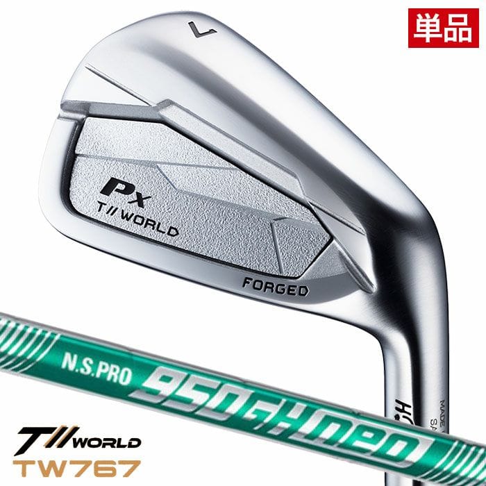 本間ゴルフ T//WORLD TW Px アイアン 単品(#5,AW) メンズ 右用 N.S.PRO 950neo スチールシャフト HONMA 2024年モデル 日本正規品 ゴルフクラブ【TW767】