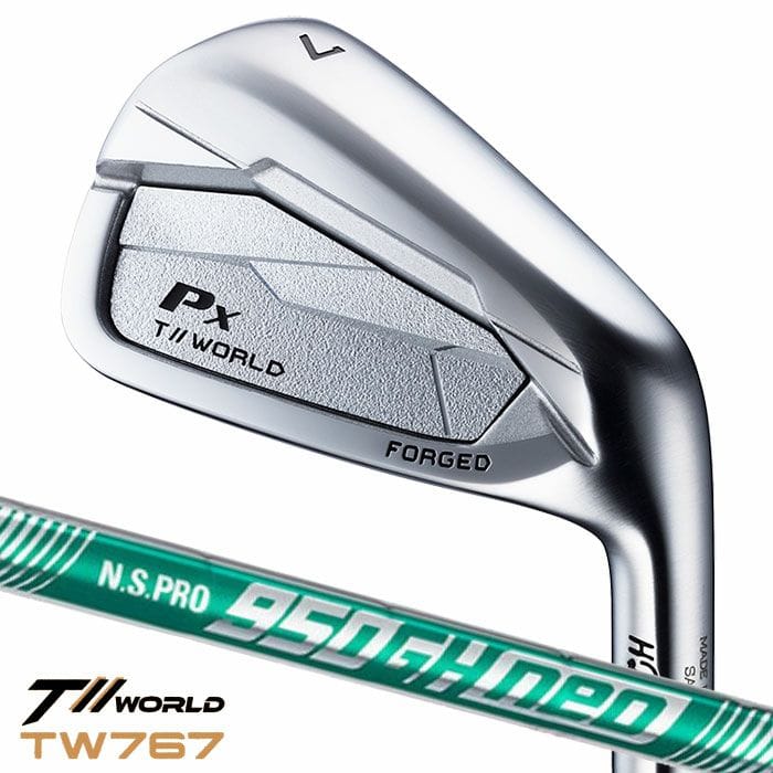 本間ゴルフ T//WORLD TW Px アイアン 5本セット(#6-9,PW) メンズ 右用 N.S.PRO 950neo スチールシャフト HONMA 2024年モデル 日本正規品 ゴルフクラブ【TW767】