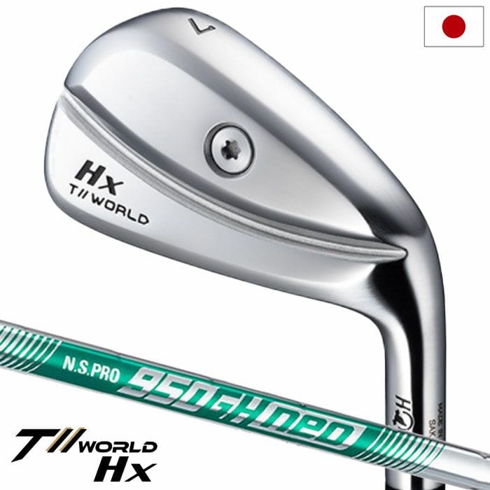本間ゴルフ T//WORLD Hx IRON ツアーワールド アイアン 5本セット(6-9,P) メンズ 右用 N.S.PRO 950GH neo スチールシャフト HONMA 日本正規品 ゴルフクラブ golf