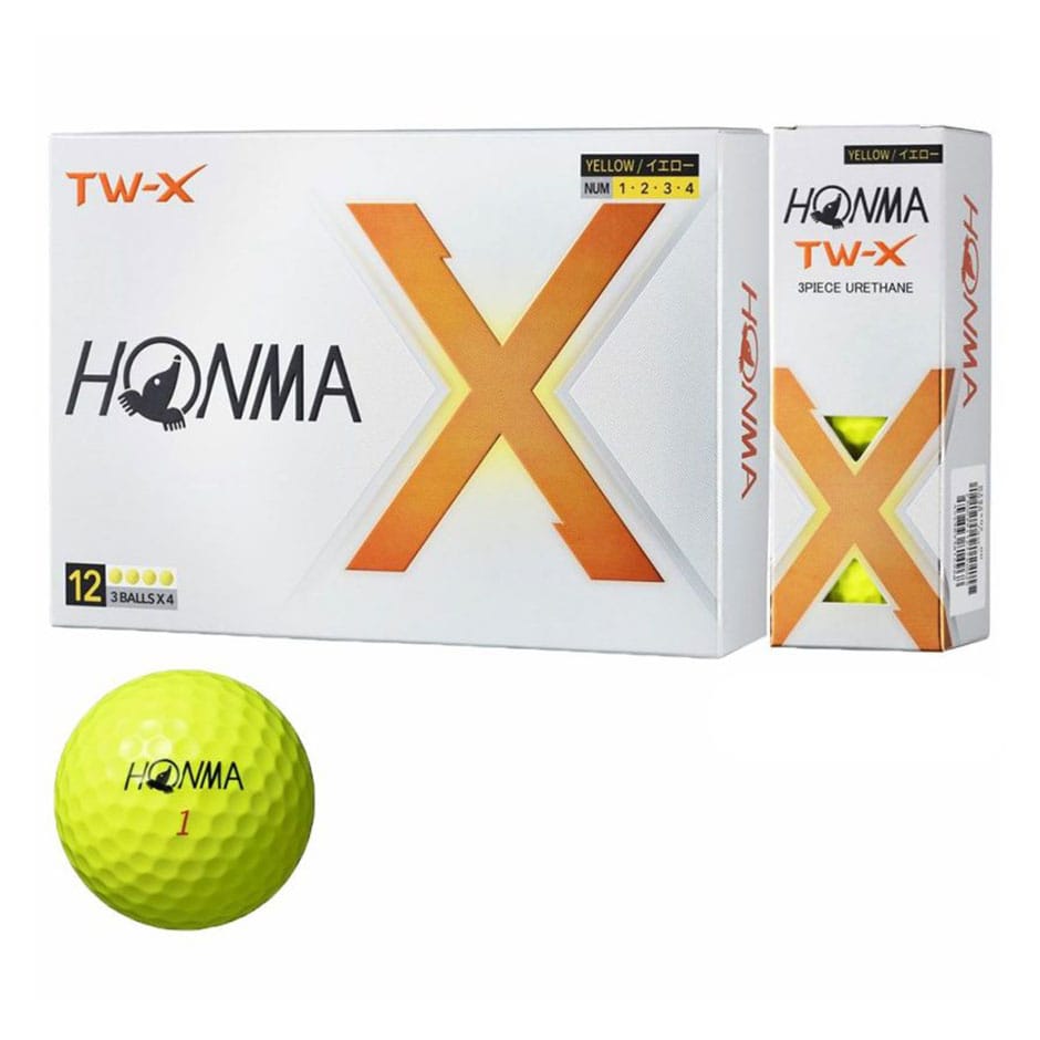 本間ゴルフ ホンマ HONMA 2024 TW-X TW-S ボール 1ダース(12球入) ゴルフボール 2024年モデル 日本正規品 ゴルフ golf