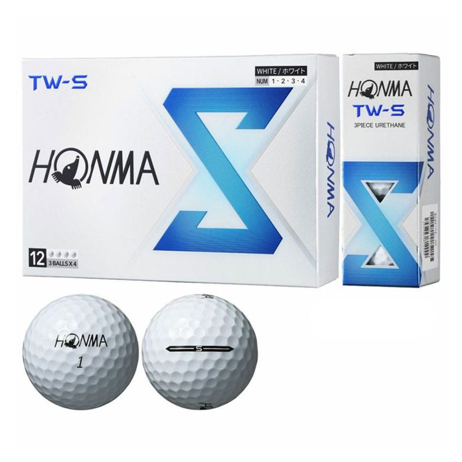 本間ゴルフ ホンマ HONMA 2024 TW-X TW-S ボール 1ダース(12球入) ゴルフボール 2024年モデル 日本正規品 ゴルフ golf
