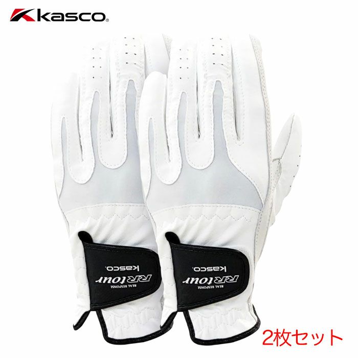 キャスコ ゴルフ RR-1323SCAM グローブ 天然皮革×合成皮革 グローブ 2枚セット メンズ 左手用 KASCO 日本正規品 golf