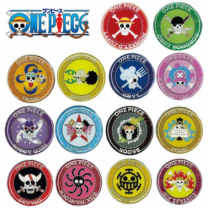 ダイヤ ONE PIECE ワンピース デザイン マーカー マグネット付きグリーンマーカー ゴルフ DAIYA GOLF 2025年モデル 日本正規品