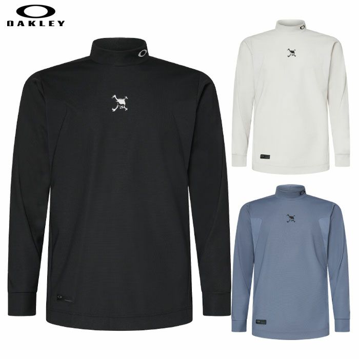 オークリー OAKLEY シャツ Skull Thickness LS Mock Shirt メンズ 長袖 FOA408240 ゴルフ 2025秋冬モデル 日本正規品
