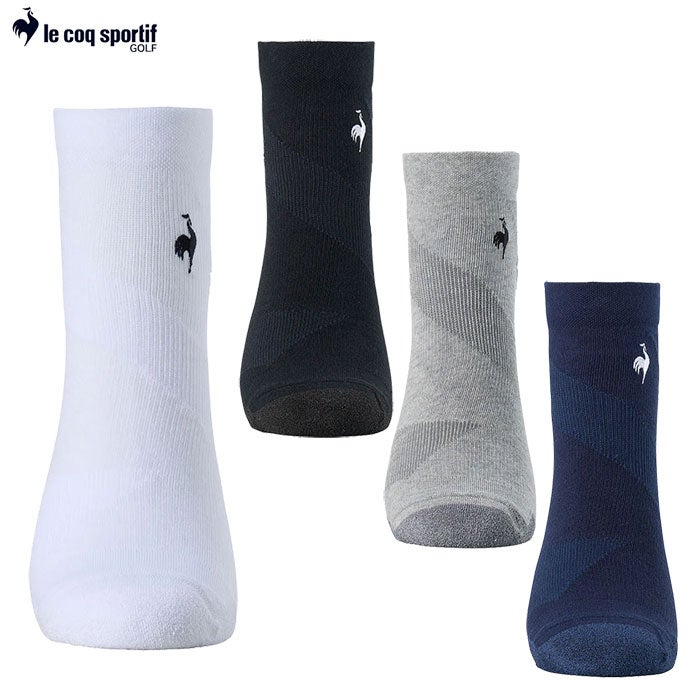 ルコックスポルティフ MoveSox/アンクル丈 LG5SSO05M メンズ 靴下 le coq sportif golf 2026春夏モデル 日本正規品