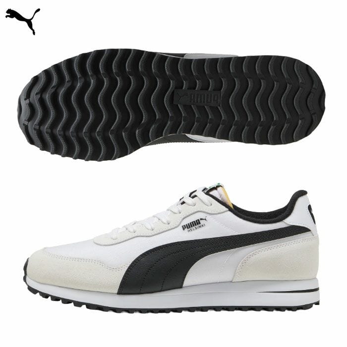 プーマ メンズ ゴルフ プーマ ヘルシンキ スパイクレスシューズ 312158 ゴルフシューズ PUMA 2025年モデル 日本正規品