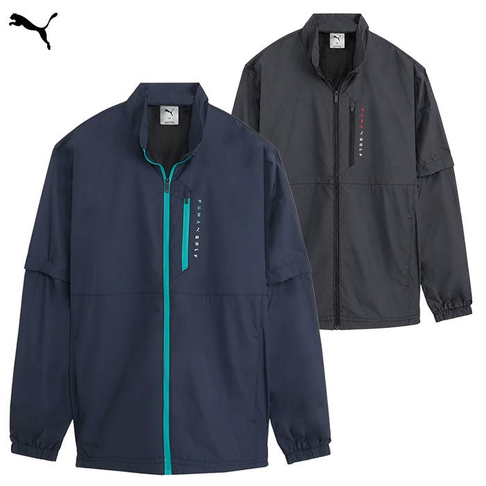 プーマ メンズ ゴルフ WIND JACKE ジャケット 長袖 697326 ゴルフ ウェア PUMA 2026秋冬モデル 日本正規品