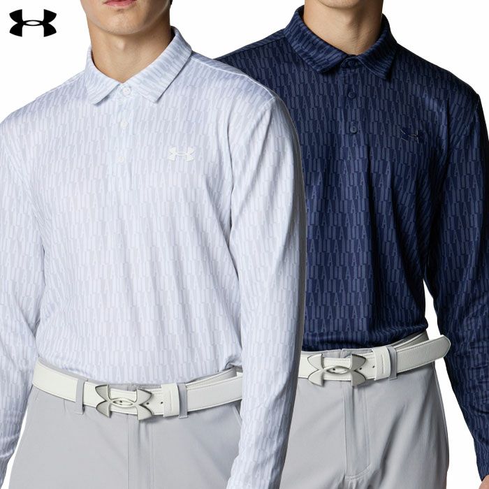 アンダーアーマー UAドライブ プレーオフ ロングスリーブ ポロ 6007933 メンズ ゴルフウェア ゴルフ UNDER ARMOUR 2025秋冬モデル 日本正規品