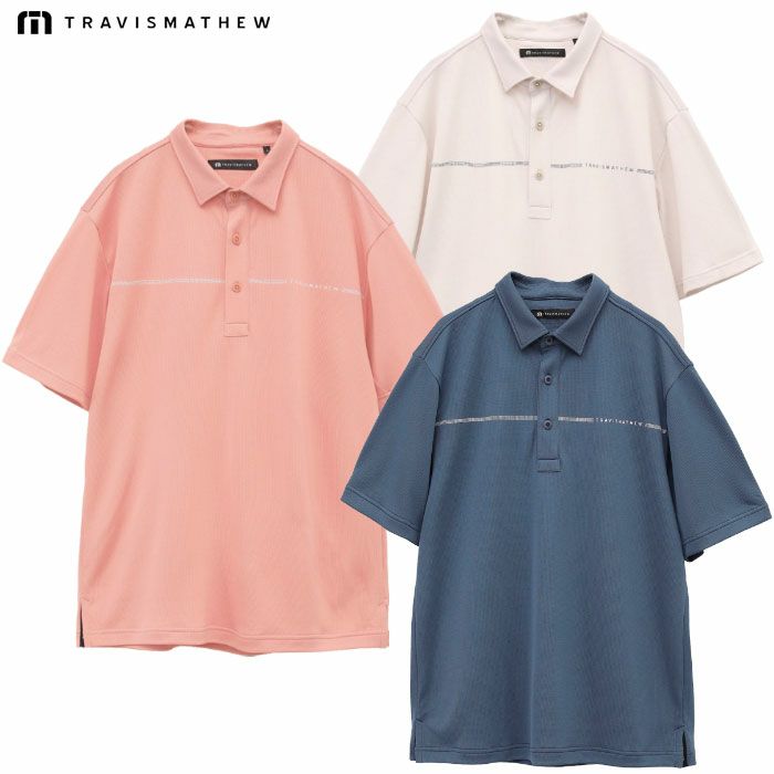 トラヴィスマシュー キシリトール クール 半袖ポロ 7AL040 メンズ ゴルフウェア トップス TravisMathew 2025春夏モデル 日本正規品