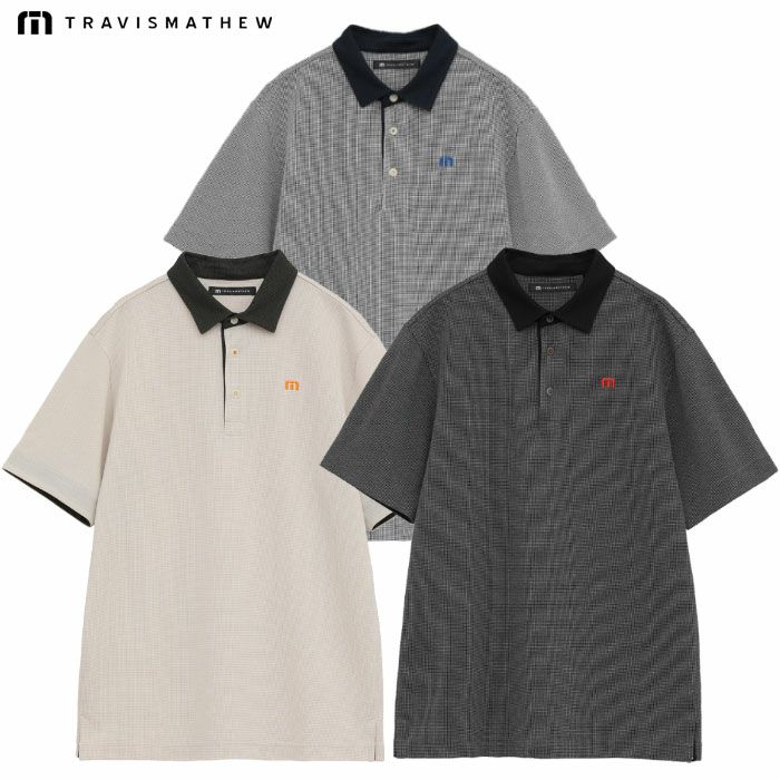 トラヴィスマシュー ハウンドツゥース 涼感ポロ 7AM053 メンズ ゴルフウェア トップス TravisMathew 2025秋冬モデル 日本正規品