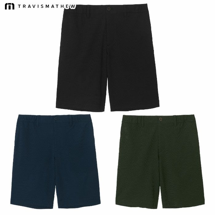 トラヴィスマシュー ハウンドツゥース涼感ショートパンツ 7AM055 メンズ ゴルフウェア TravisMathew 2025秋冬モデル 日本正規品