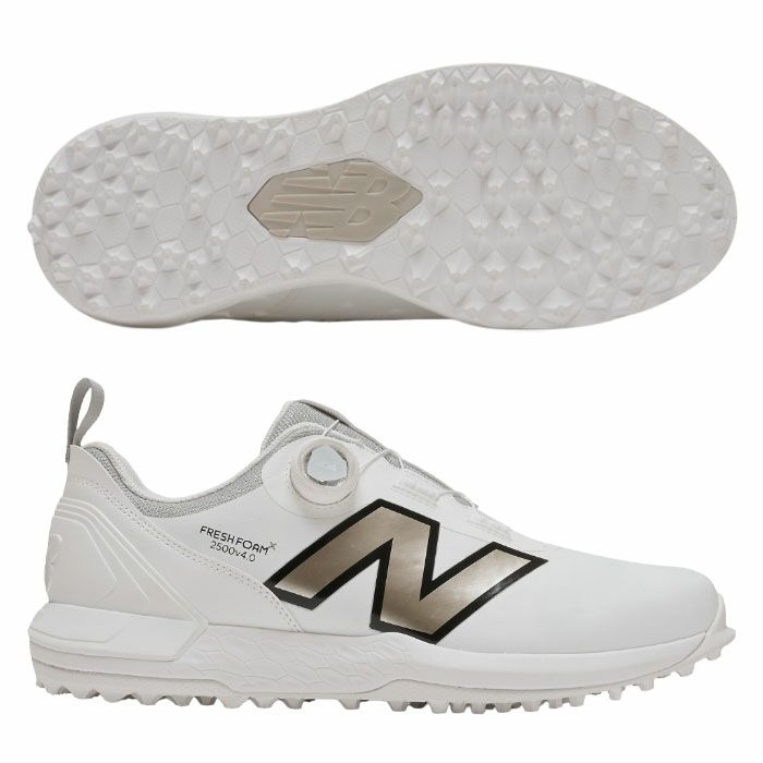 ニューバランス Fresh Foam X 2500 v4 BOA スパイクレスシューズ UGS2500D ゴルフシューズ メンズ new balance 日本正規品 2025年モデル