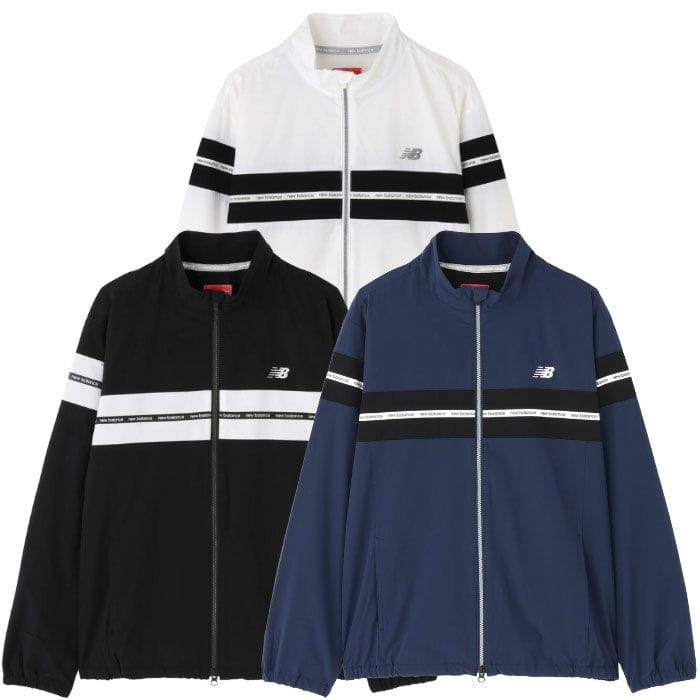ニューバランス 撥水 ストレッチ フルジップ ウインド ブルゾン 012-5220001 メンズ 長袖 ゴルフウェア newbalance 2025秋冬モデル 日本正規品