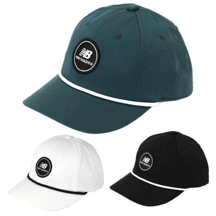 ニューバランス セミカーブドブリムキャップ 0125187004 メンズ レディース ゴルフキャップ 帽子 new balance 2025春夏モデル 日本正規品