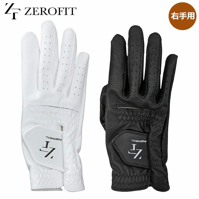 ZEROFIT ゼロフィット ゴルフ インスパイラルグローブ メンズ 右手用 イオンスポーツ 2024年モデル 日本正規品 golf