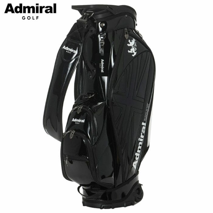 アドミラル Admiral Golf キャスターキャディバッグエナメル ADMG5BC3 ゴルフバッグ 9.0型 47インチ対応 2025年モデル 日本正規品