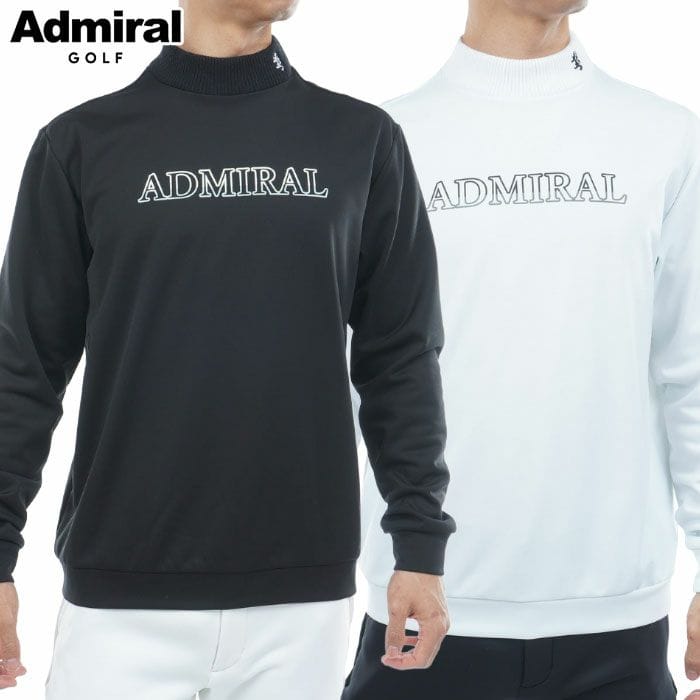 アドミラル Admiral Golf メンズ ウォームダール モックネックスウェット ADMA586 ゴルフウェア 2025秋冬モデル 日本正規品