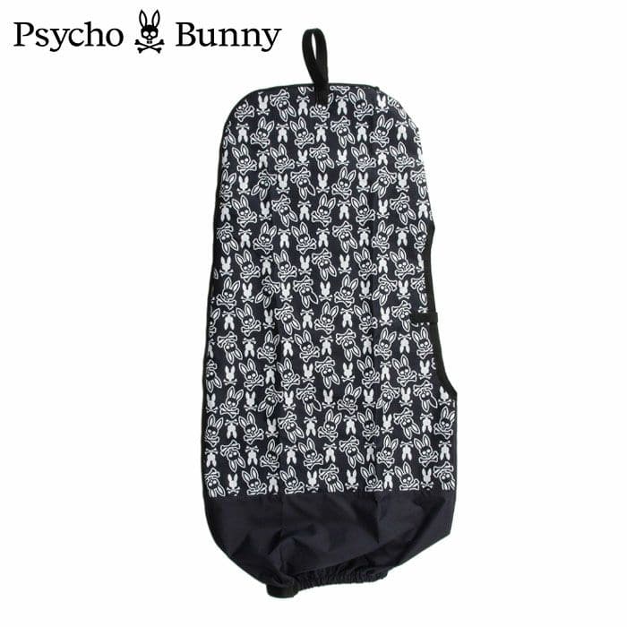 サイコバニー Psycho Bunny トラベルカバー MONOGRAM PBMG5FK1 ゴルフ 旅行 宅配 保護ケース 2025年モデル 日本正規品