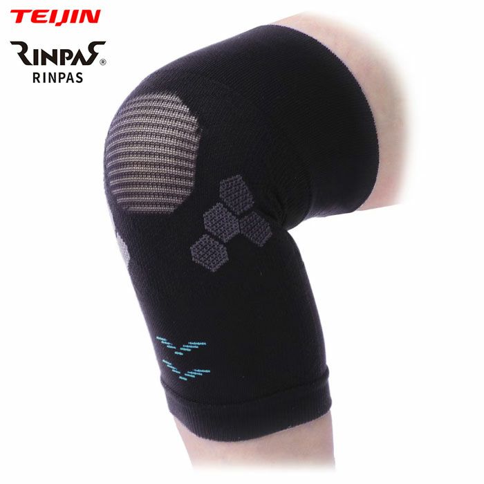 TEIJIN RINPAS ひざサポーター 1枚入り ユニセックス ゴルフ スポーツ テイジン リンパス 日本正規品